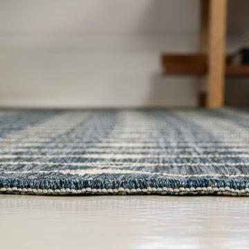 Zana Modern Geometric Moroccan Reversible Machine-Washable Indoor/Outdoor Area Rug
